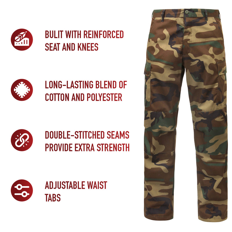 Rothco Relaxed Fit Zipper Fly BDU Pants