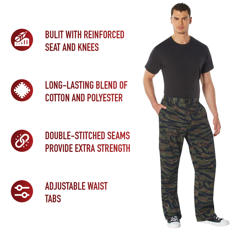 Rothco Relaxed Fit Zipper Fly BDU Pants
