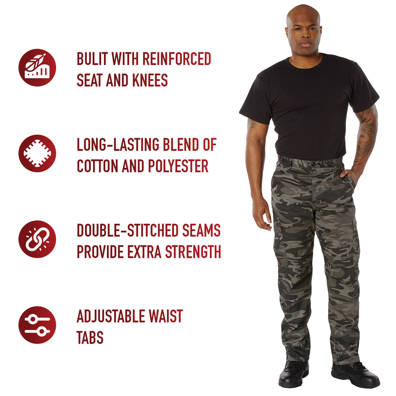 Rothco Relaxed Fit Zipper Fly BDU Pants