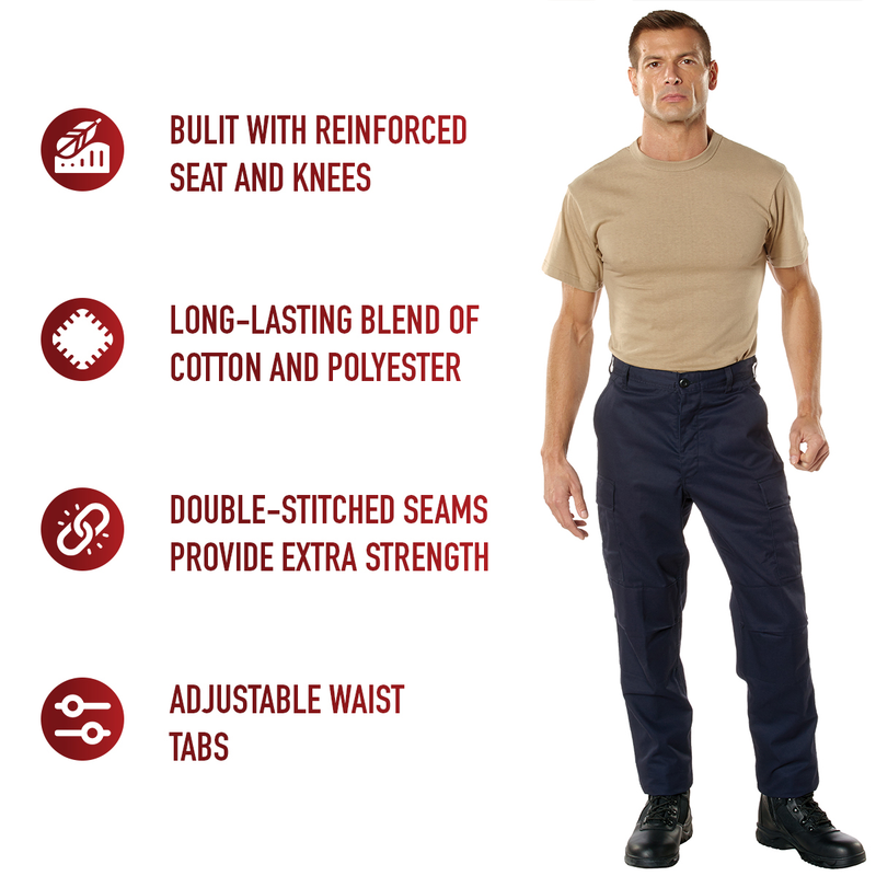 Rothco Relaxed Fit Zipper Fly BDU Pants