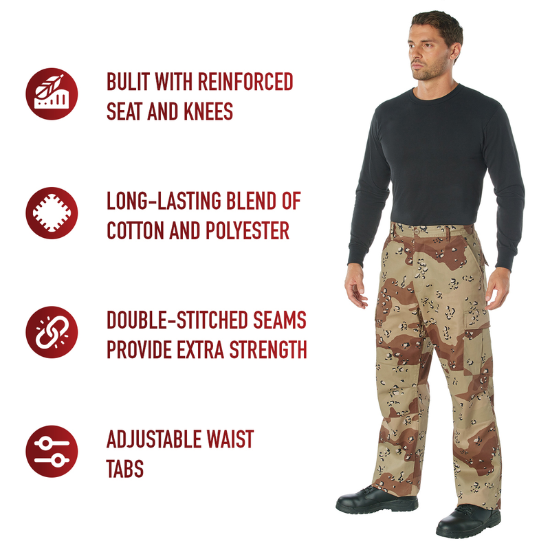 Rothco Relaxed Fit Zipper Fly BDU Pants