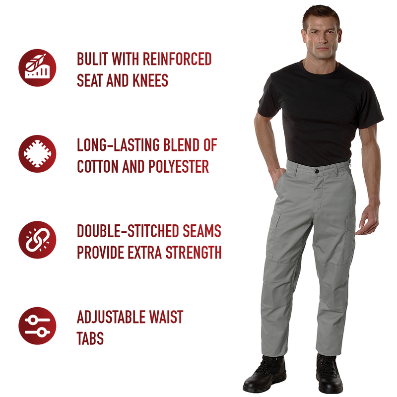 Rothco Relaxed Fit Zipper Fly BDU Pants