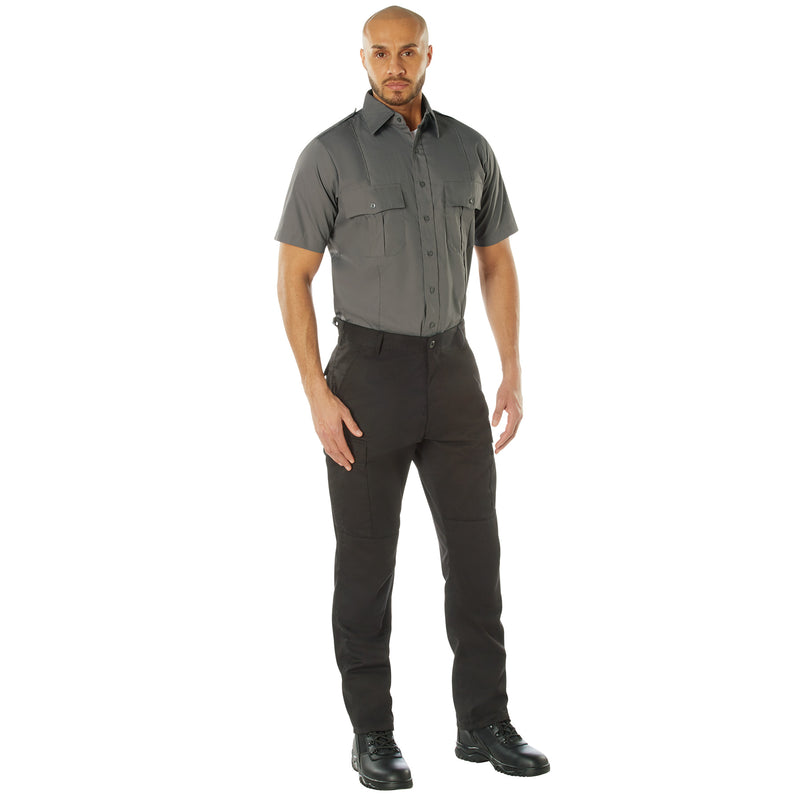 Rothco Short Sleeve Uniform Shirt for Law Enforcement & Security Professionals