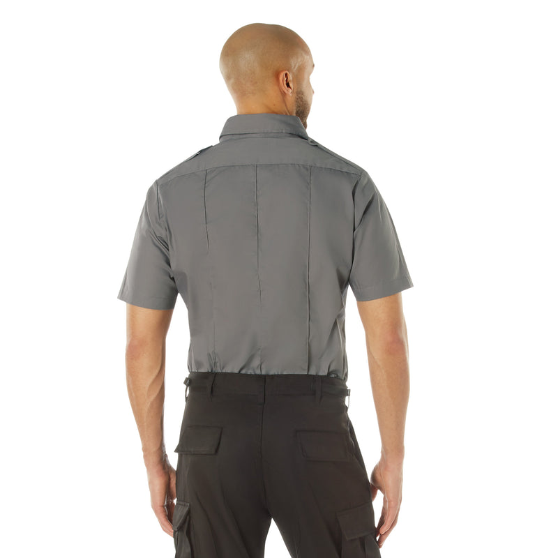 Rothco Short Sleeve Uniform Shirt for Law Enforcement & Security Professionals