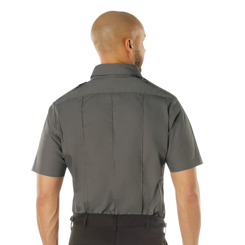 Rothco Short Sleeve Uniform Shirt for Law Enforcement & Security Professionals