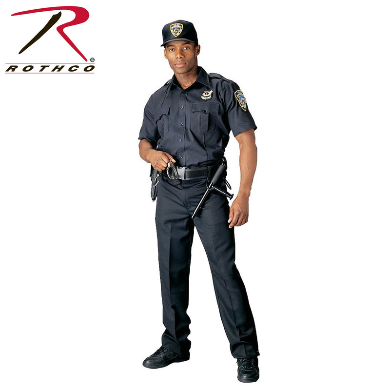 Rothco Short Sleeve Uniform Shirt for Law Enforcement & Security Professionals