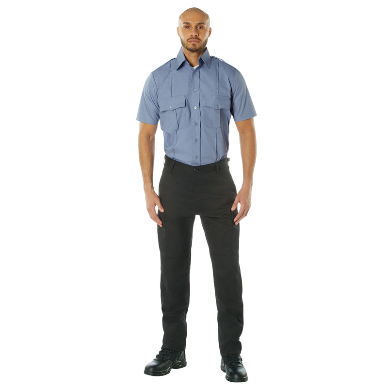 Rothco Short Sleeve Uniform Shirt for Law Enforcement & Security Professionals