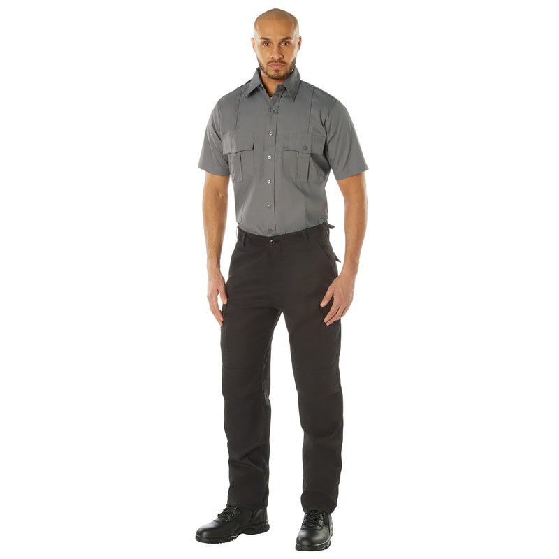 Rothco Short Sleeve Uniform Shirt for Law Enforcement & Security Professionals