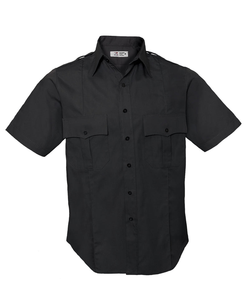 Rothco Short Sleeve Uniform Shirt for Law Enforcement & Security Professionals