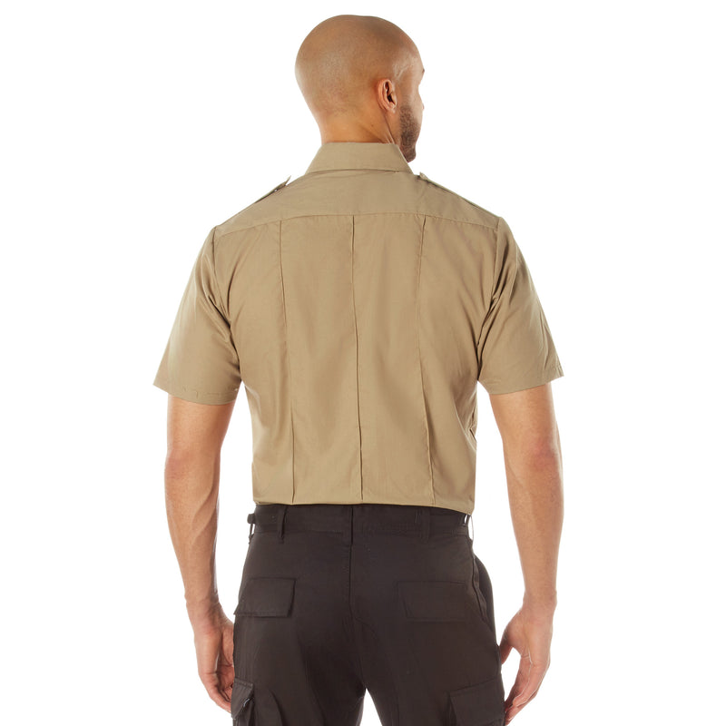 Rothco Short Sleeve Uniform Shirt for Law Enforcement & Security Professionals