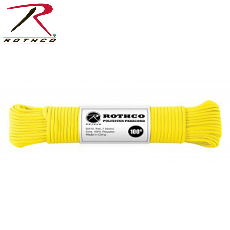 Rothco 550lb Type III Polyester Paracord