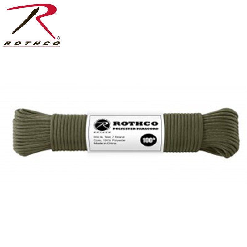 Rothco 550lb Type III Polyester Paracord