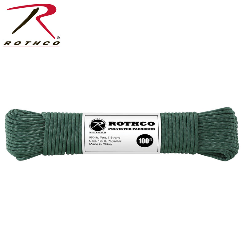 Rothco 550lb Type III Polyester Paracord