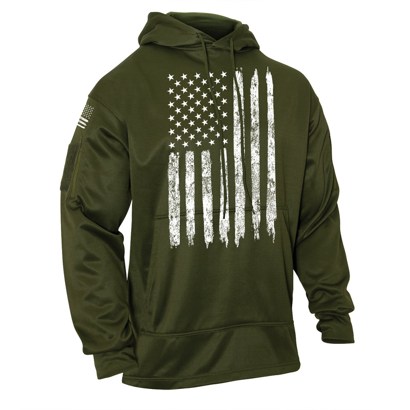 Rothco U.S. Flag Concealed Carry Hoodie