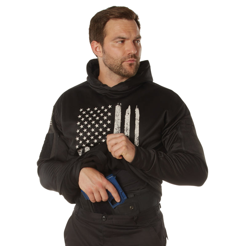 Rothco U.S. Flag Concealed Carry Hoodie