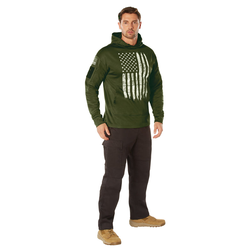 Rothco U.S. Flag Concealed Carry Hoodie