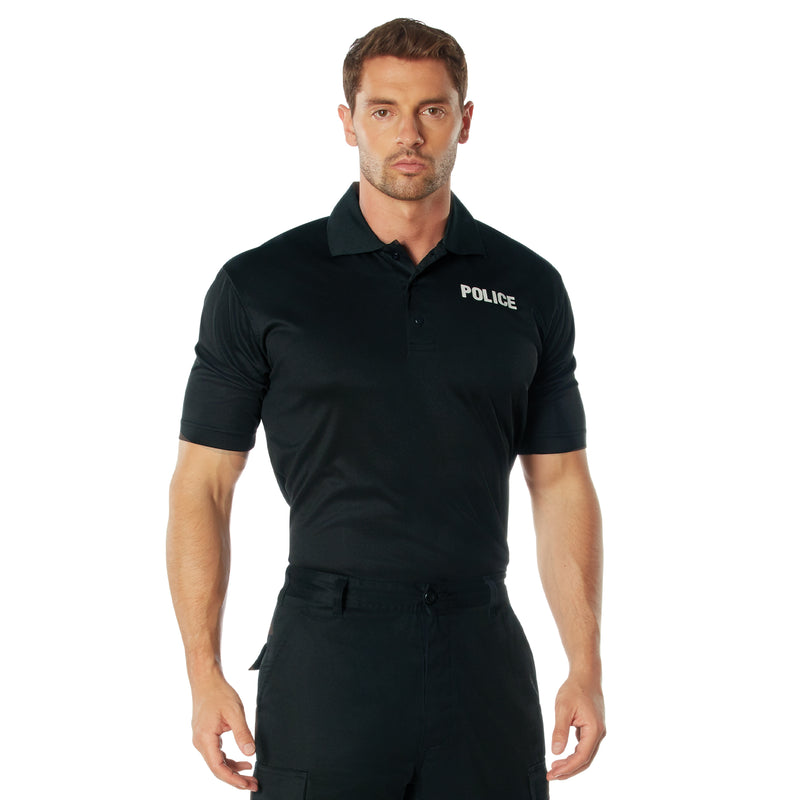 Rothco Moisture Wicking Police Polo Shirt