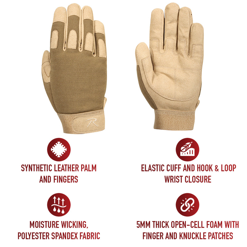 Rothco Lightweight All Purpose Duty Gloves