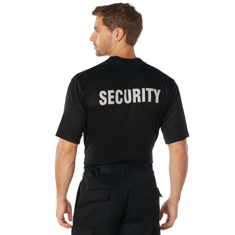 Rothco Moisture Wicking Security Polo Shirt With Badge