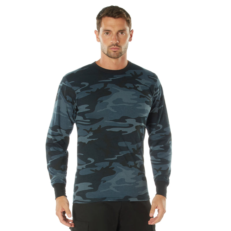 Rothco Long Sleeve Colored Camo T-Shirt