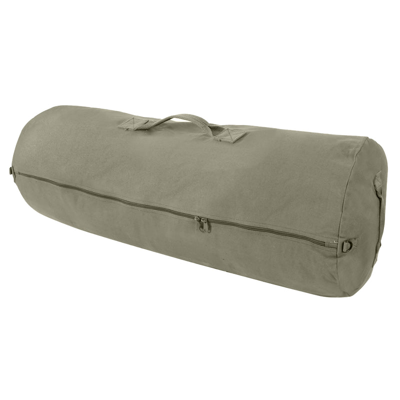 Rothco Canvas Duffle Bag With Side Zipper