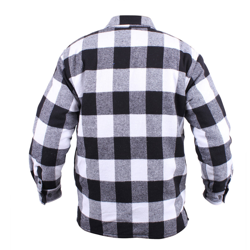 Rothco Extra Heavyweight Buffalo Plaid Sherpa Lined Flannel Shirts