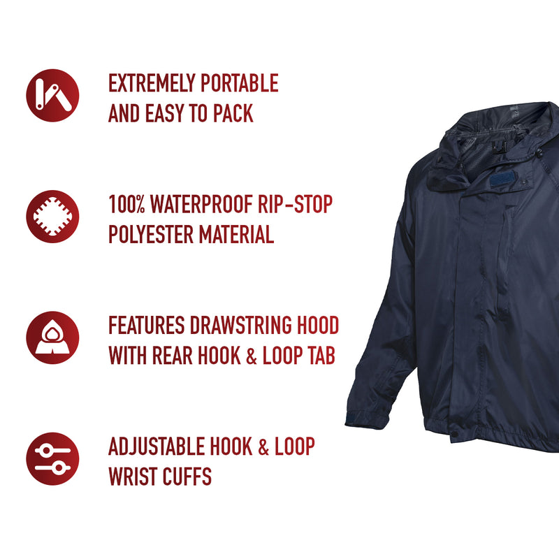 Rothco Packable Rain Jacket