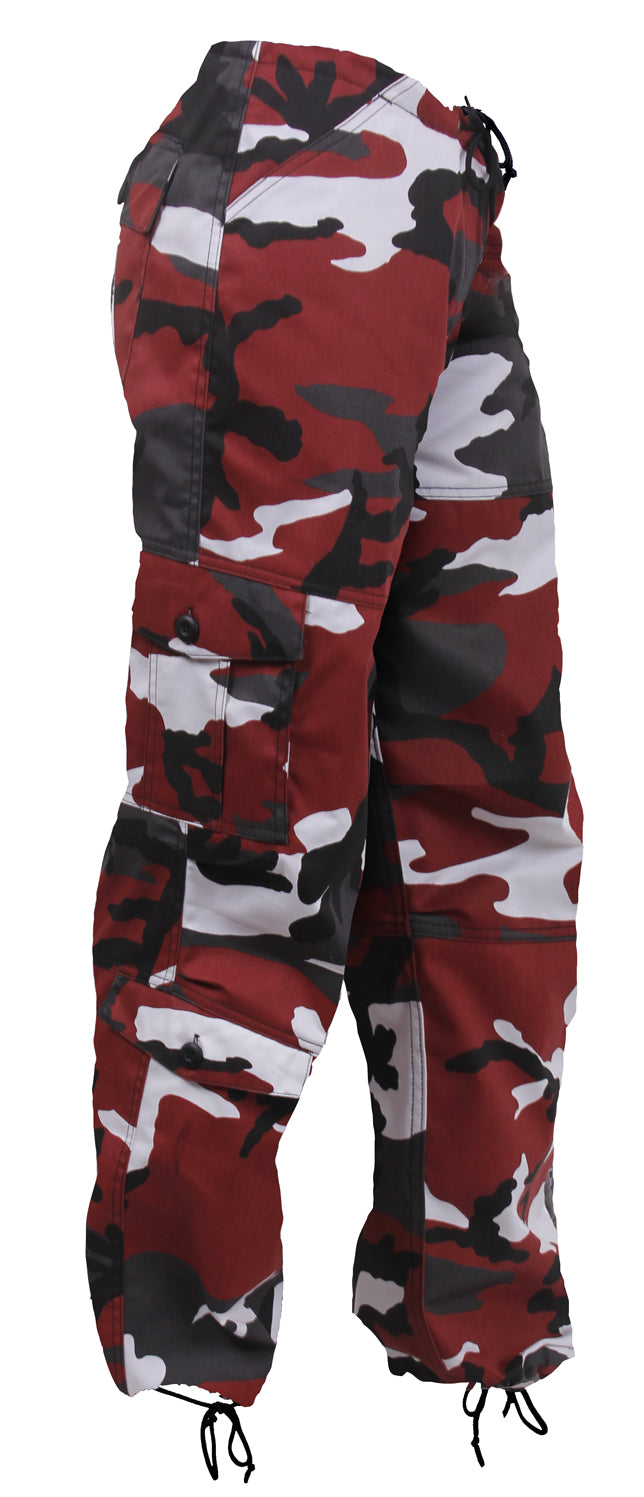 Rothco Womens Paratrooper Colored Camo Fatigues