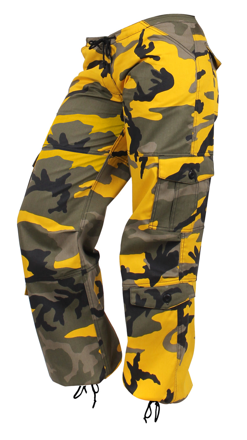 Rothco Women's Camo Vintage Paratrooper Fatigue Pants