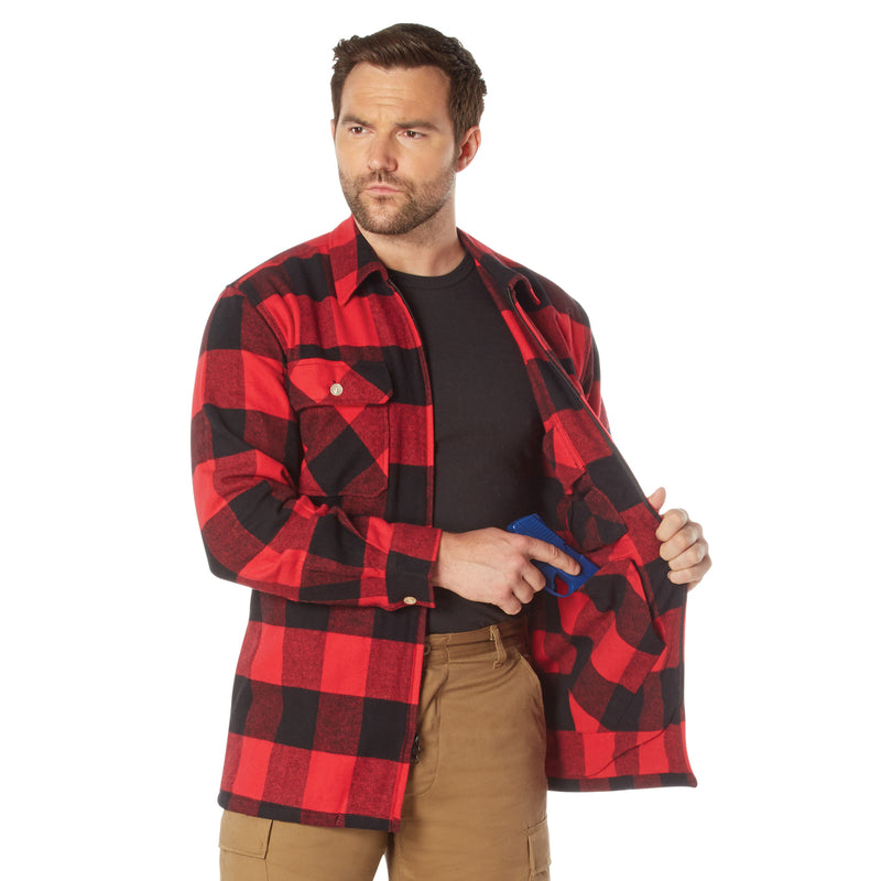 Rothco Concealed Carry Flannel Shirt