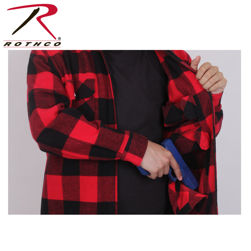 Rothco Concealed Carry Flannel Shirt