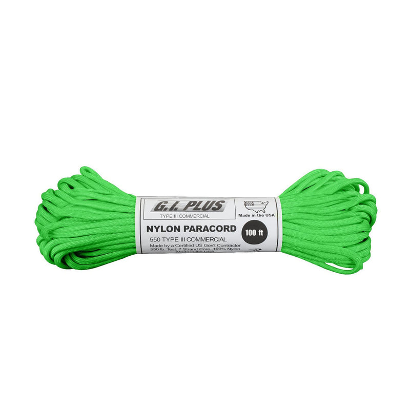 Rothco Nylon Paracord Type III 550 LB 100FT