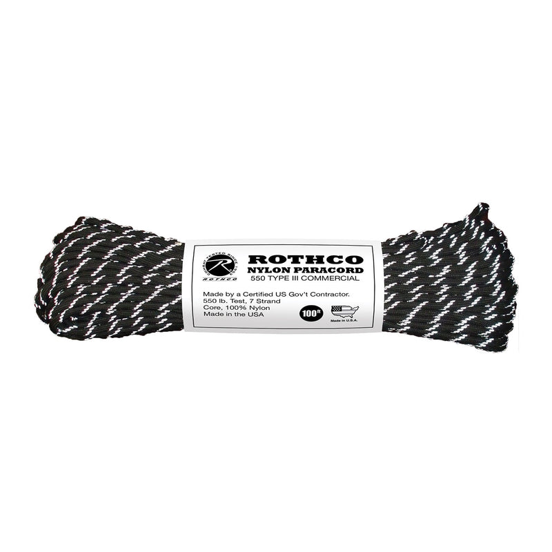 Rothco Nylon Paracord Type III 550 LB 100FT