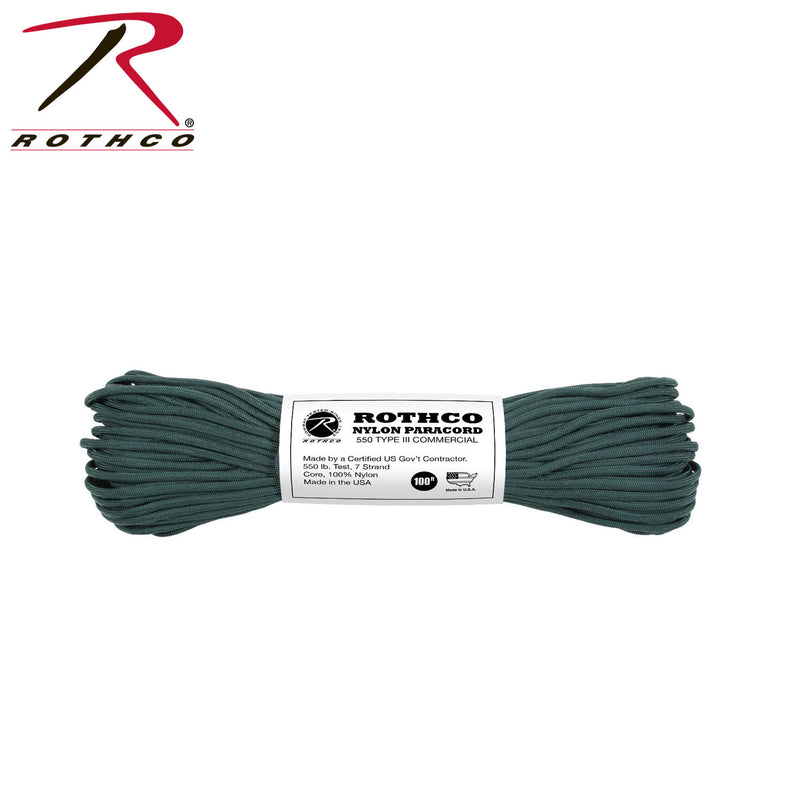 Rothco Nylon Paracord Type III 550 LB 100FT