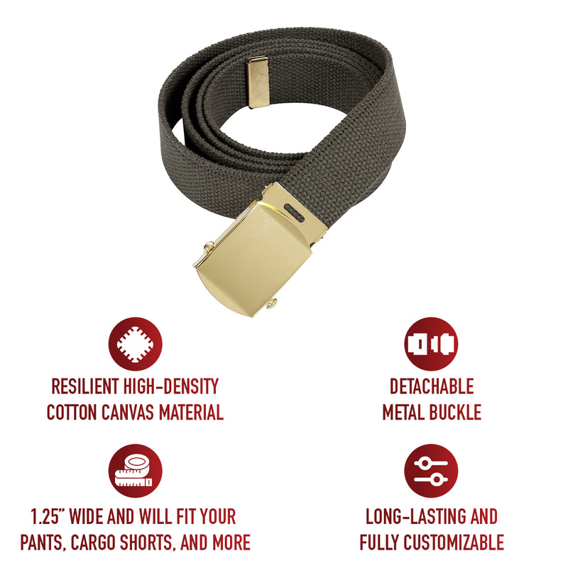 Rothco Military Web Belts -  54 Inches Long