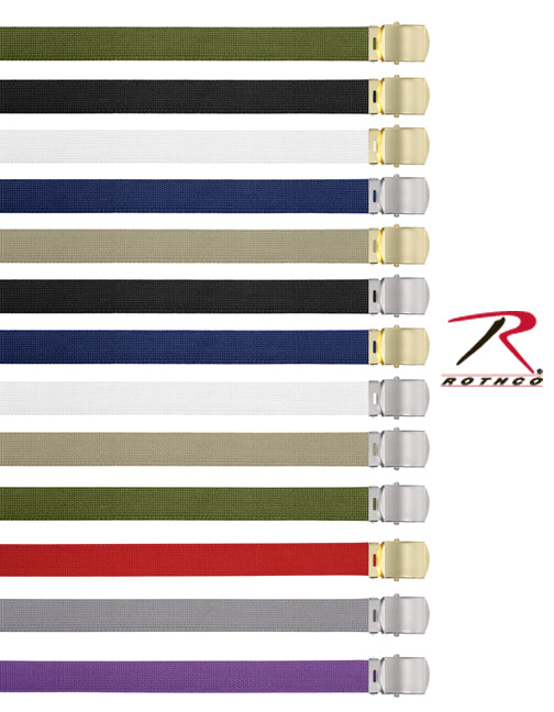 Rothco Military Web Belts - 44 Inches Long