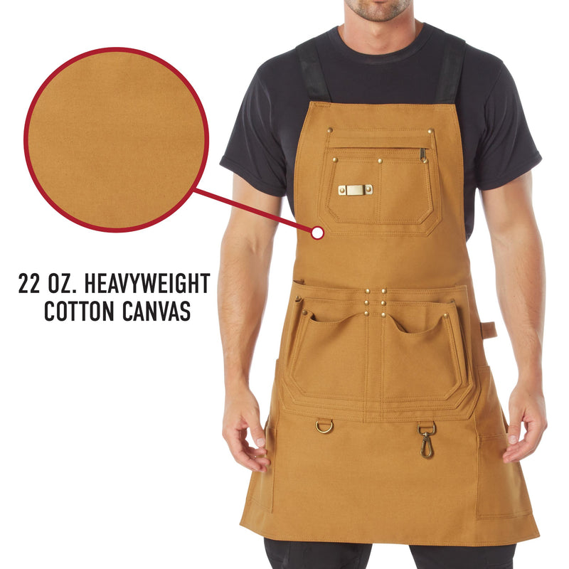 Rothco Canvas Full Work Apron