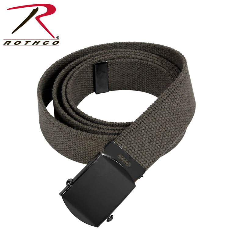 Rothco Military Web Belts With Black Buckle