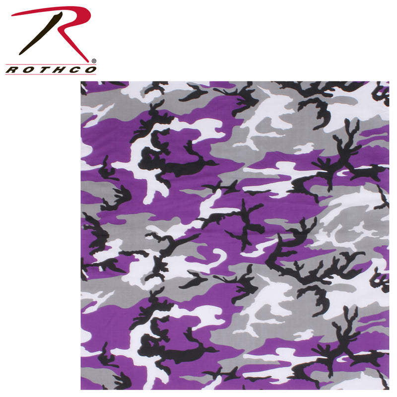 Rothco Large Camo Bandana