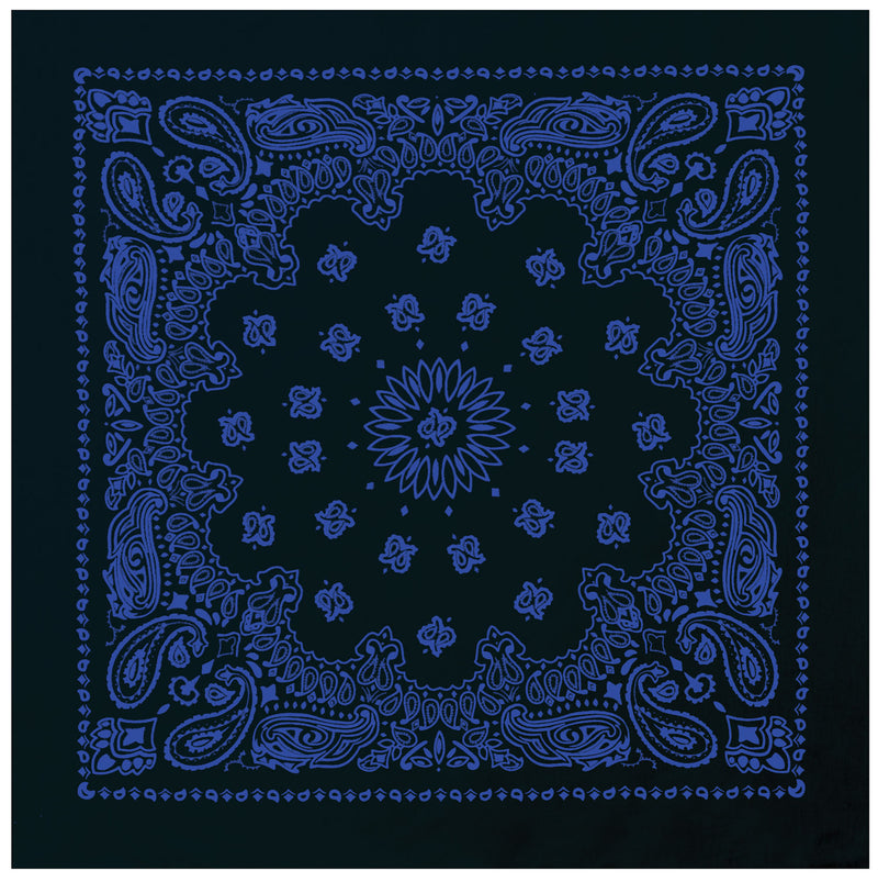 Rothco Trainmen Paisley Bandana – Extra-Large 27” X 27"