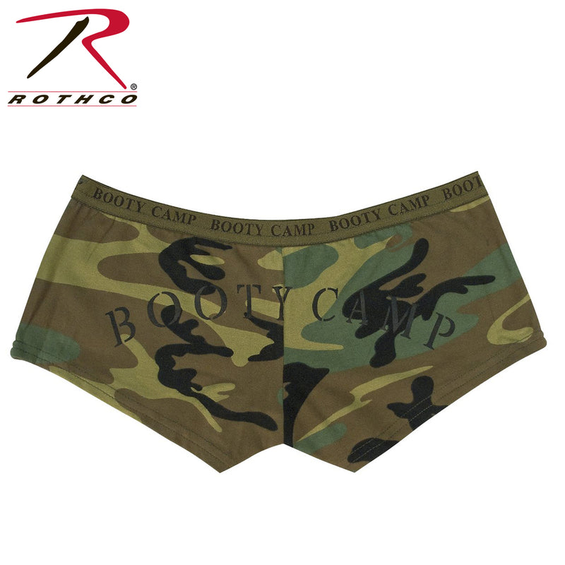 Rothco Woodland Camo "Booty Camp" Booty Shorts & Tank Top