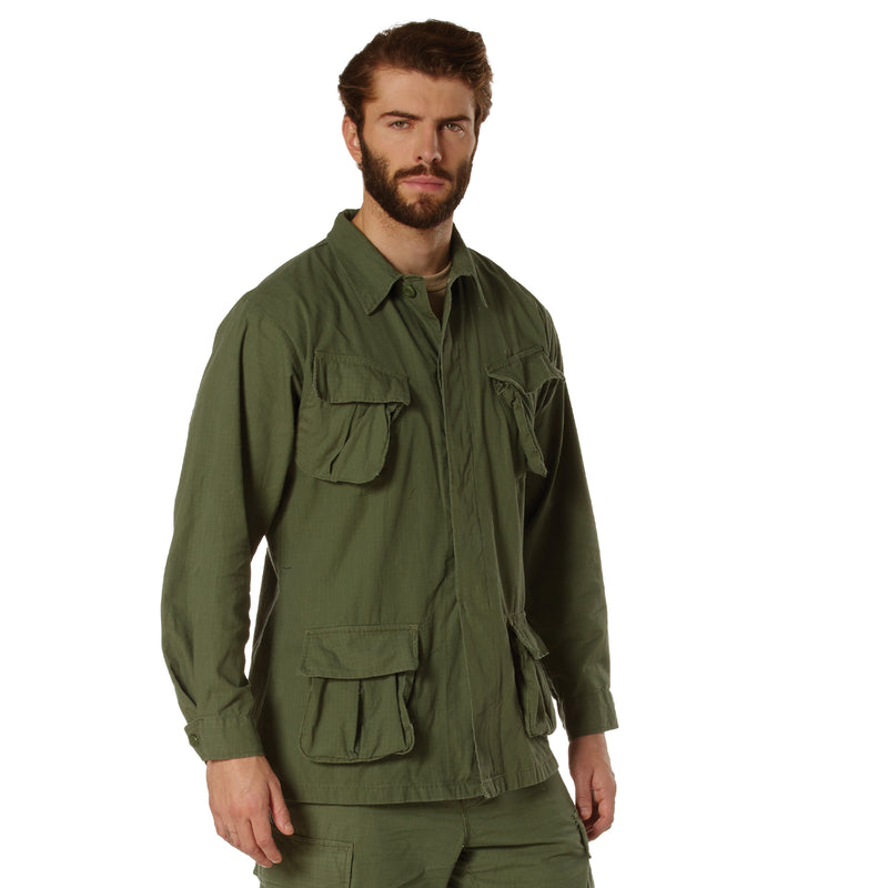 Rothco Vintage Vietnam Fatigue Shirt Rip-Stop