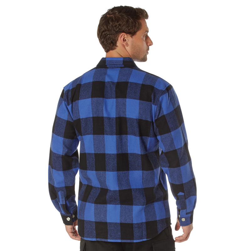 Rothco Extra Heavyweight Buffalo Plaid Flannel Shirt