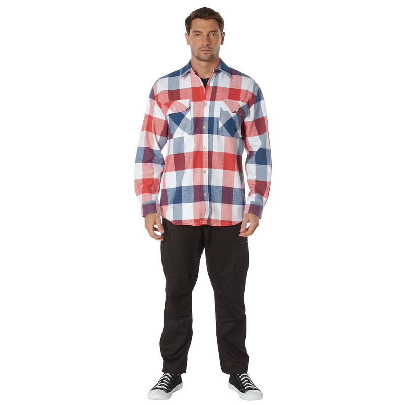 Rothco Extra Heavyweight Buffalo Plaid Flannel Shirt