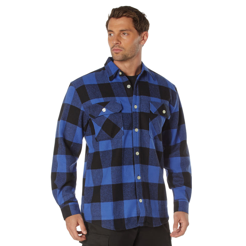 Rothco Extra Heavyweight Buffalo Plaid Flannel Shirt