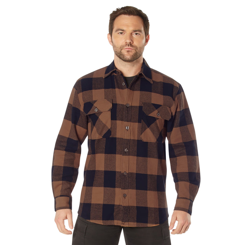 Rothco Extra Heavyweight Buffalo Plaid Flannel Shirt