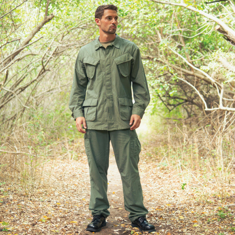 Rothco Vintage Vietnam Fatigue Shirt Rip-Stop