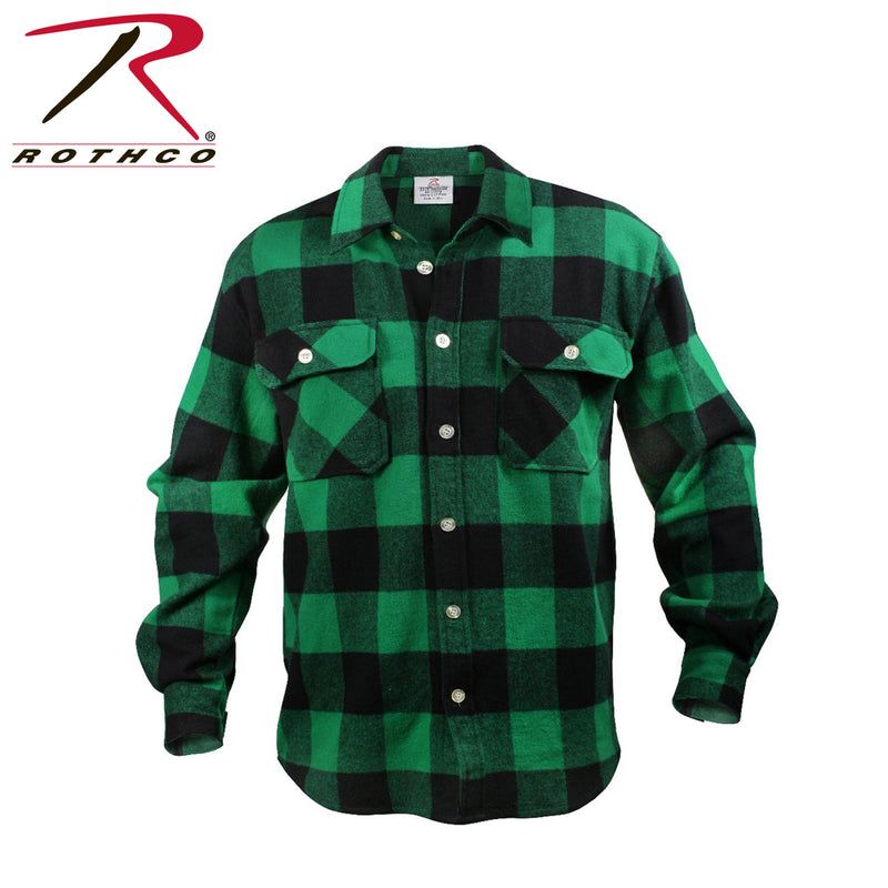 Rothco Extra Heavyweight Buffalo Plaid Flannel Shirt