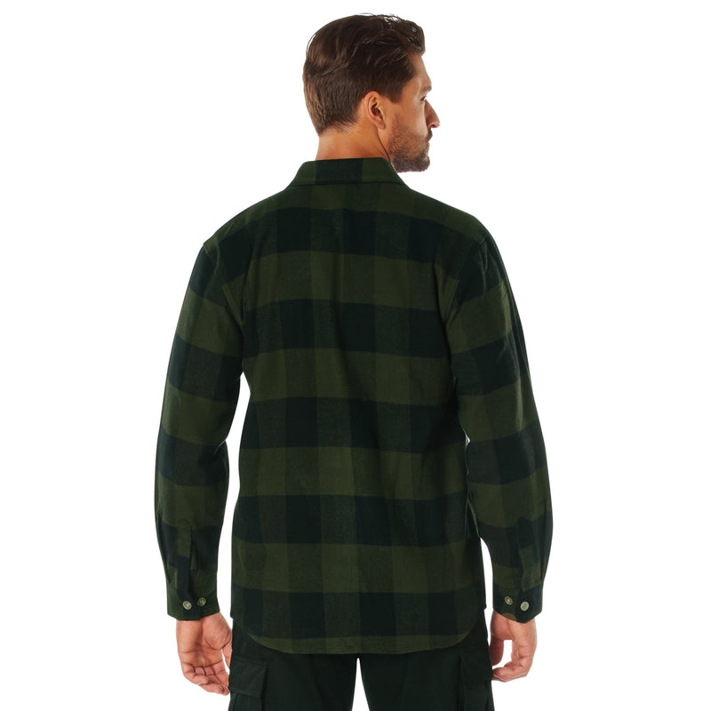 Rothco Extra Heavyweight Buffalo Plaid Flannel Shirt