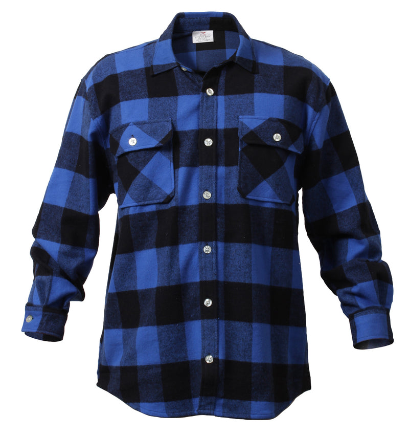 Rothco Extra Heavyweight Buffalo Plaid Flannel Shirt